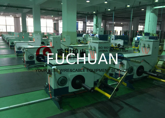 Equipo desnudo esmaltado torsión de la máquina del alambre de cobre de FUCHUAN que agrupa