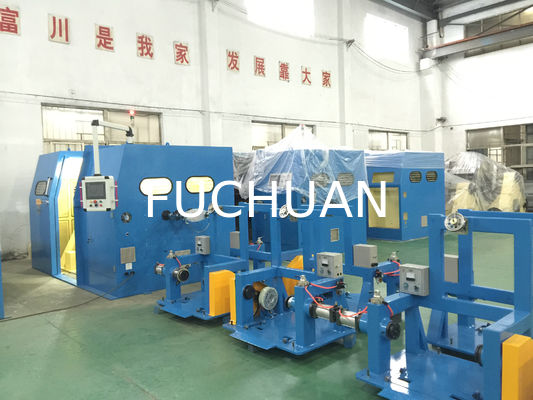 equipo de torsión normal de Buncher del alambre de la base de la máquina de la torsión doble 22kw que agrupa