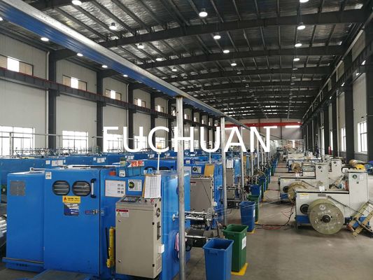 máquina que agrupa del alambre de cobre de 0.03-2.14m m que tuerce el equipo industrial