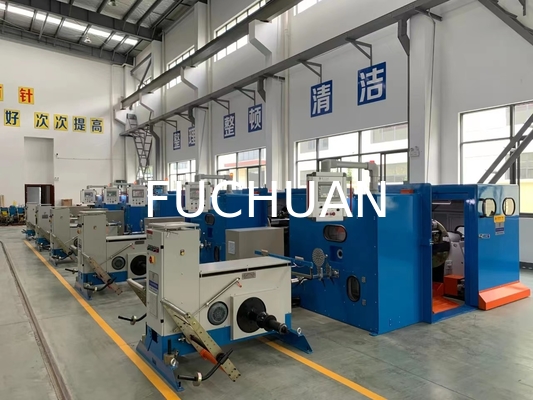 Máquina de cableado de doble torsión de alta velocidad Fuchuan con paso electrónico