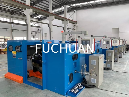 Máquina de cableado de doble torsión de alta velocidad Fuchuan con paso electrónico