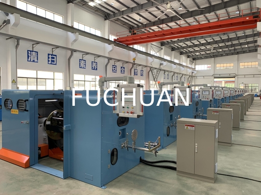 Máquina de cableado de doble torsión de alta velocidad Fuchuan con paso electrónico