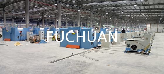 Automatización de la máquina de agrupación de alambre de aluminio cubierto de cobre 1800 RPM 3600 Twist