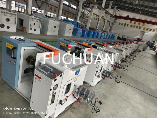 Máquina avanzada para agrupar alambre 1800-3000m min Velocidad Consumo de energía de 11KW