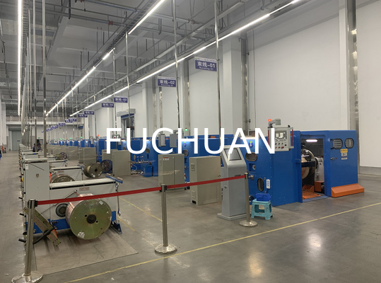Fuchuan Máquina de doble torsión de alta velocidad de agrupación de alambre de cobre