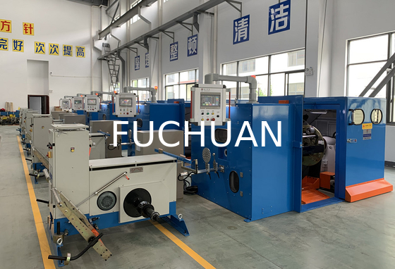 Fuchuan Máquina de doble torsión de alta velocidad de agrupación de alambre de cobre