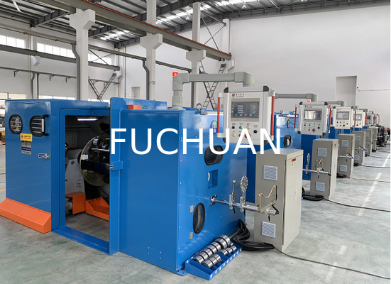 Fuchuan Máquina de doble torsión de alta velocidad de agrupación de alambre de cobre