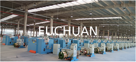 Fuchuan Máquina de doble torsión de alta velocidad de agrupación de alambre de cobre