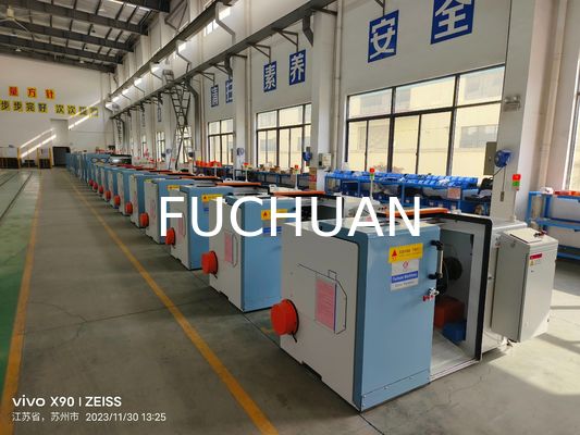 Máquina de torsión de cables de control por inversor HMI PLC 7.5-11kw Potencia de la máquina principal