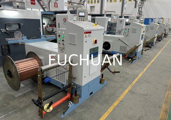 Máquina de agrupamiento de alambre de cobre de alambre de aluminio para alambre compactado y torsión de 0,12 mm a 0,45 mm