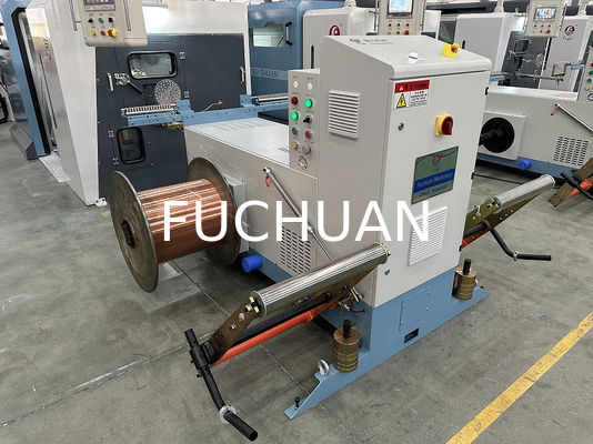 Lanzamientos electrónicos de la máquina que agrupa el alambre de cobre del trenzado del doble de alta velocidad de Fuchuan