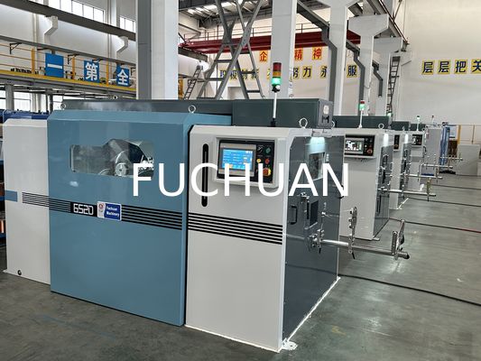 Equipo de conductor trenzado de máquina agrupadora de doble torsión de alta velocidad Fuchuan
