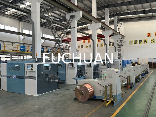 Máquina de ensamblaje de alambre de cobre 630 de doble giro de alta velocidad de China Fuchuan