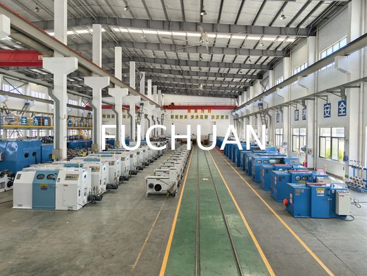 Alambre de cobre de torsión doble que agrupa la cubierta 0,8 mm2 de la máquina 16 mm2 trenzado Fuchuan