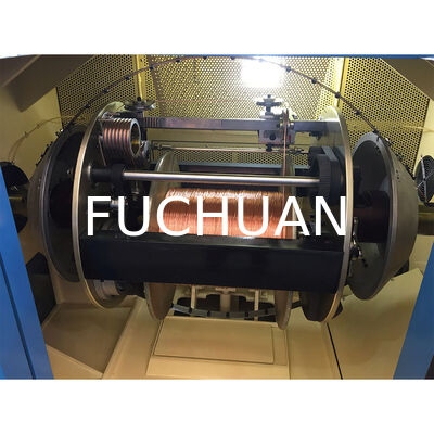 Máquina trenzadora de alta velocidad, equipo de agrupación de doble torsión, cable de cobre