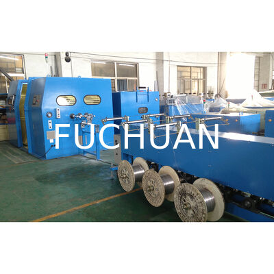 Fuchuan High-Speed Double Twist Wire Buncher Machine 1000 Copper Wire Bunching Equipment for Cable Manufacturing