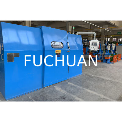 Fuchuan 1000mm High Quality Double Twist Copper Wire Bunching Machine Stranding Machine Cabling Machine