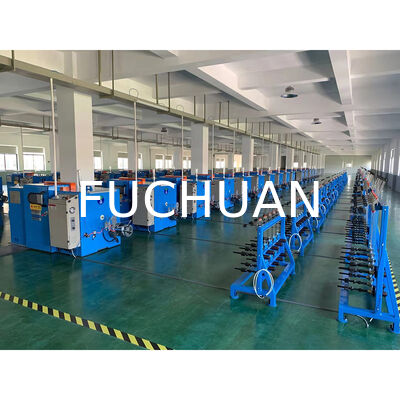 Fuchuan 400b Máquina de agrupamiento de alta velocidad para alambre de cobre fino sin pasos de torsión de paso ajustación de cables