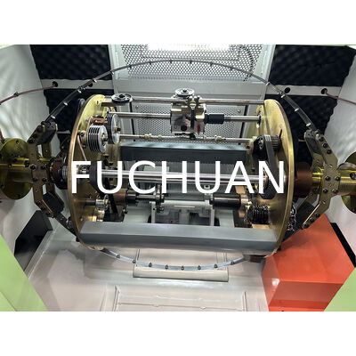 Equipo de encalladura de alta velocidad de la máquina que agrupa el alambre de cobre del tornado del doble de la echada de HMI