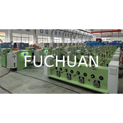 Fuchuan 0.05-0.32mm Maquina de agrupamiento de alambre de cobre personalizado Maquina de agrupamiento de alambre de cobre Twist Buncher Machine