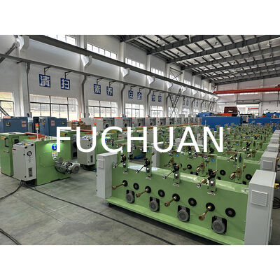 Fuchuan 400B Máquina de agrupamiento de cables de cobre superfinos para equipos de torsión de alambre de cobre