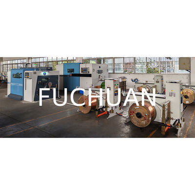 Máquina agrupadora de alambre de cobre trenzado CNC de alta velocidad FC-653D, bobinado automático de alambre, colocación de 2000kg