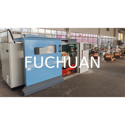 Máquina agrupadora de alambre de cobre trenzado CNC de alta velocidad FC-653D, bobinado automático de alambre, colocación de 2000kg