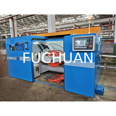 Máquina agrupadora de alambre de cobre trenzado CNC de alta velocidad FC-653D, bobinado automático de alambre, colocación de 2000kg
