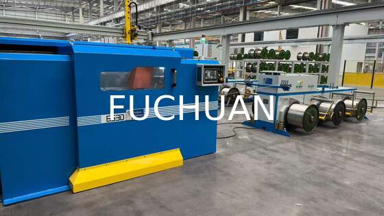 Máquina de trenzado de alambre de cobre diseñada para un fácil mantenimiento y una configuración rápida para minimizar las interrupciones y los costos de producción