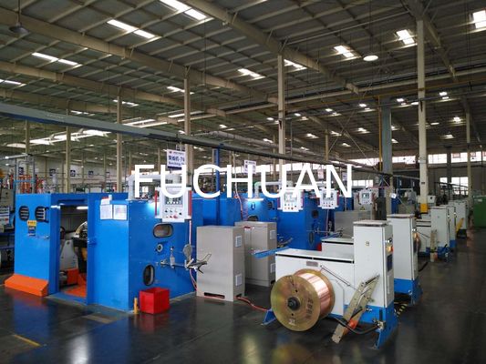 Equipo desnudo esmaltado torsión de la máquina del alambre de cobre de FUCHUAN que agrupa