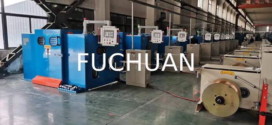 Equipo desnudo esmaltado torsión de la máquina del alambre de cobre de FUCHUAN que agrupa